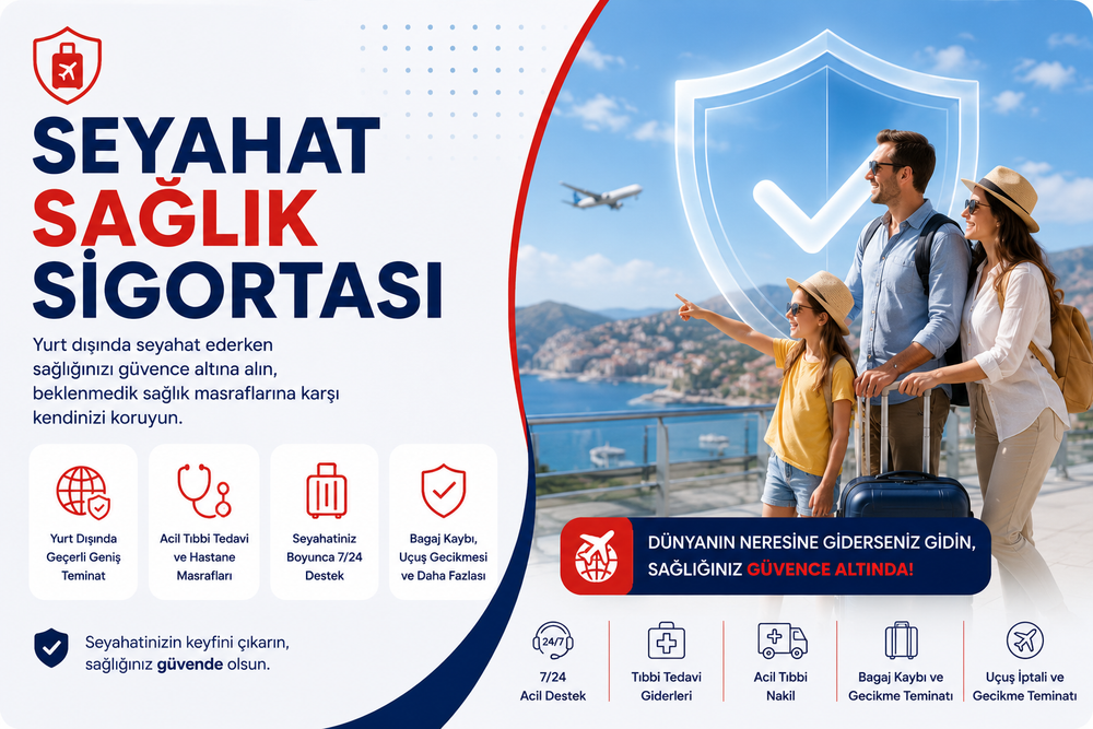 Seyahat Sağlık Sigortası Nedir? Yurt Dışına Çıkmadan Önce Bilmeniz Gerekenler