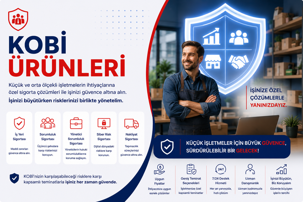 KOBİ Sigortası Nedir? Küçük ve Orta Ölçekli İşletmeler İçin Neleri Kapsar?