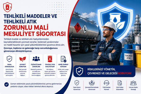 Tehlikeli Maddeler Ve Tehlikeli Atık Zorunlu Mali Mesuliyet Sigortası