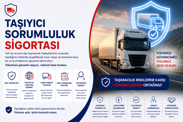 Taşıyıcı Sorumluluk Sigortası