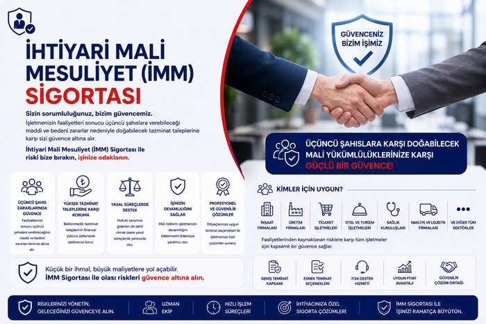 İMM Sigortası Nedir? Trafik Sigortasının Yetmediği Durumlarda Ek Güvence