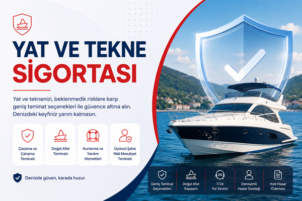 Tekne ve Yat Sigortası